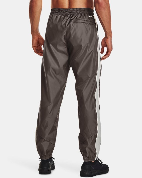 Men's UA Legacy Woven Pants, Brown, pdpMainDesktop image number 1